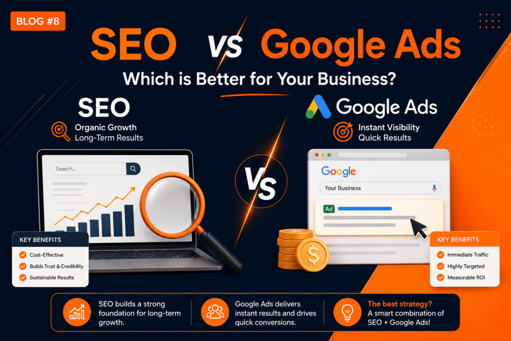 SEO vs Google Ads: Which is Better for Your Business?
